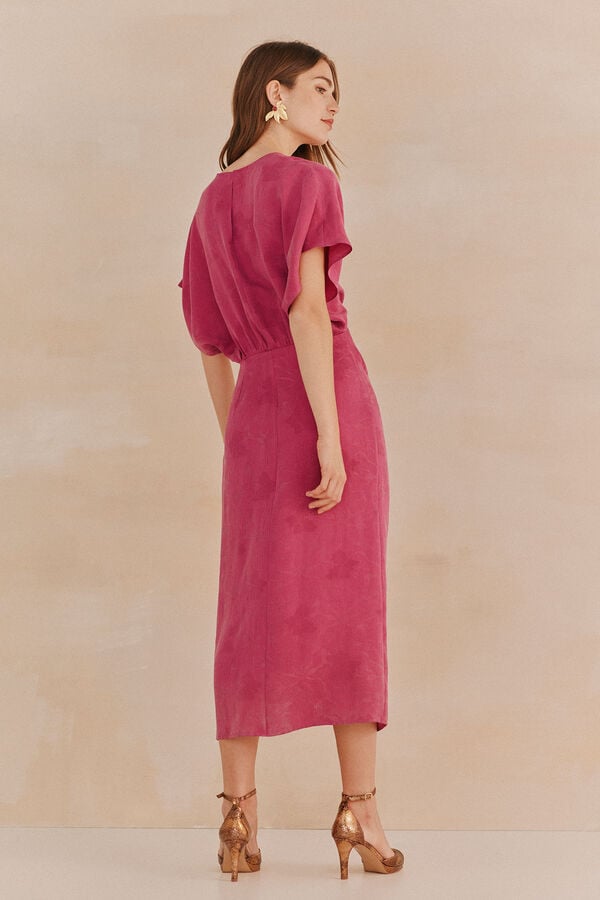 Hoss Intropia Luz. Vestido jacquard Subiu