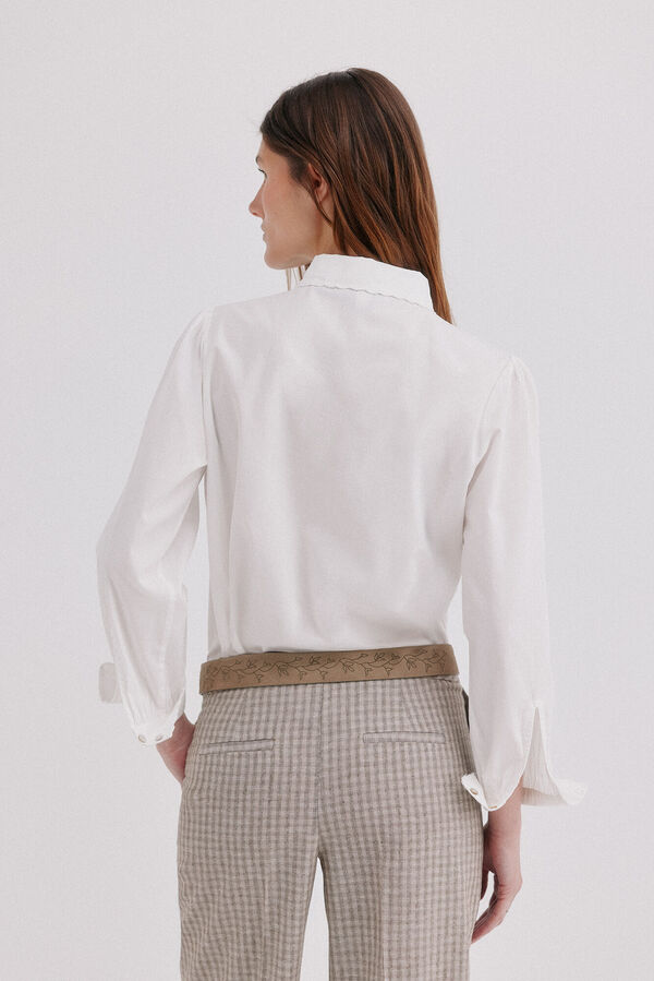 Hoss Intropia Caia. Blusa lazada Blanco