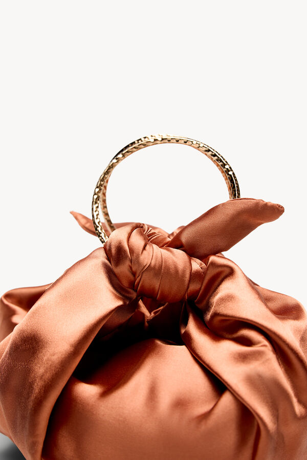 Hoss Intropia Nora. Mala em cetim Vermelho