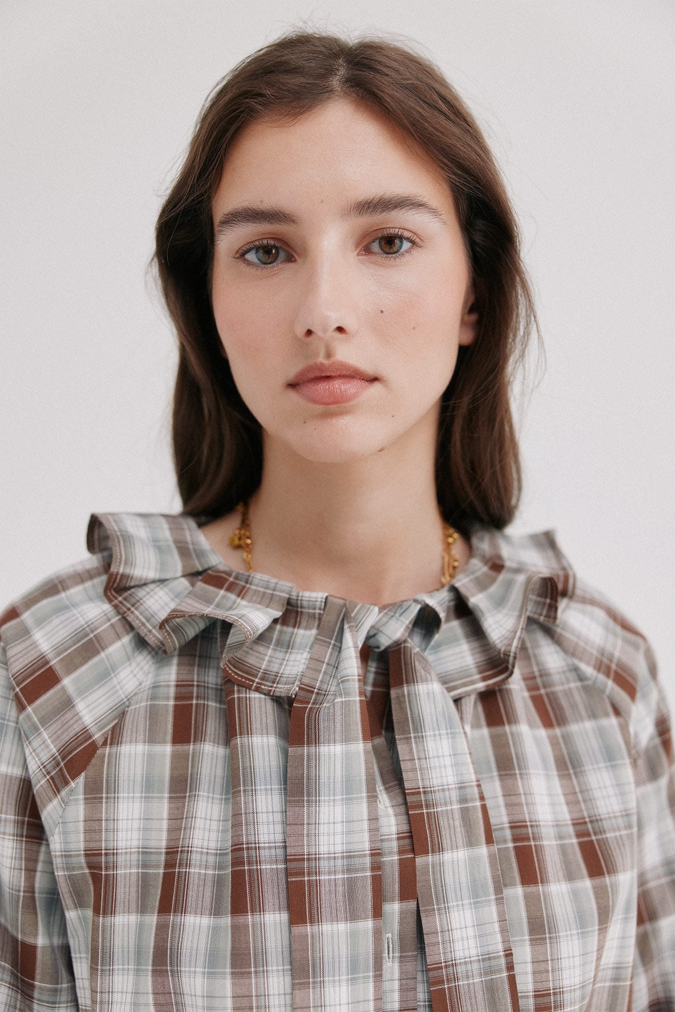 Hoss Intropia Celsa.Blusa aos quadrados