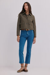 Hoss Intropia Bernadete. Calça jeans bootcut Azul