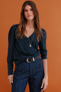 Hoss Intropia Maialen. Camiseta efecto lavado