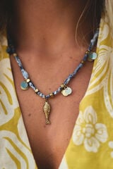 Hoss Intropia Collar Solidario POSIDONIA Azul marino