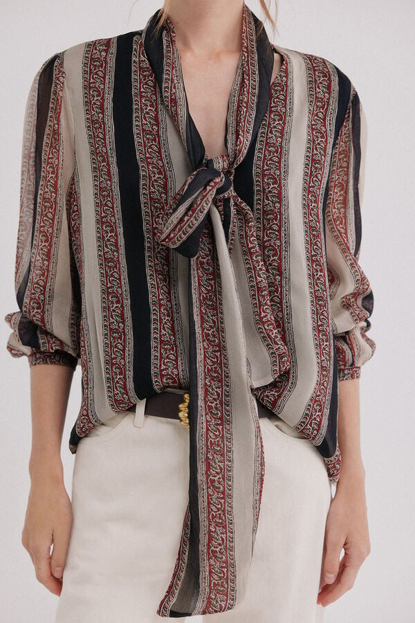 Hoss Intropia Celina. Blusa fluida Multicolor