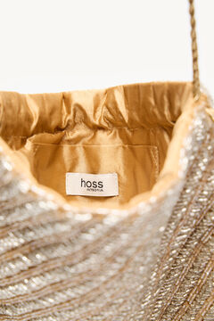 Hoss Intropia Nolie. Mala missangas Dourado