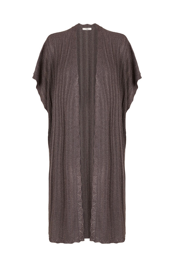 Hoss Intropia Irina. Kimono de tricot Gris