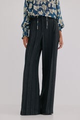Hoss Intropia Pietra. Pantalón a rayas Gris oscuro