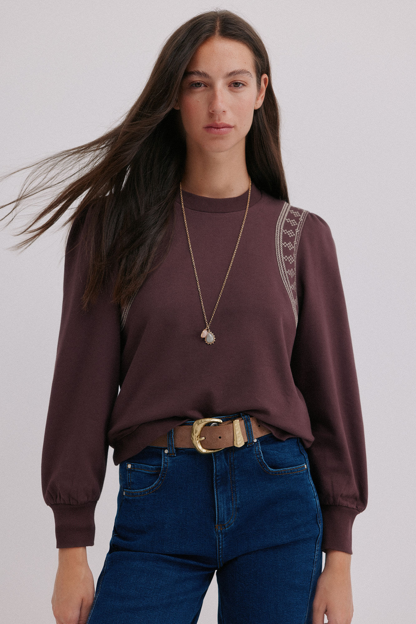 Hoss Intropia Marta. Moletom sweatshirt