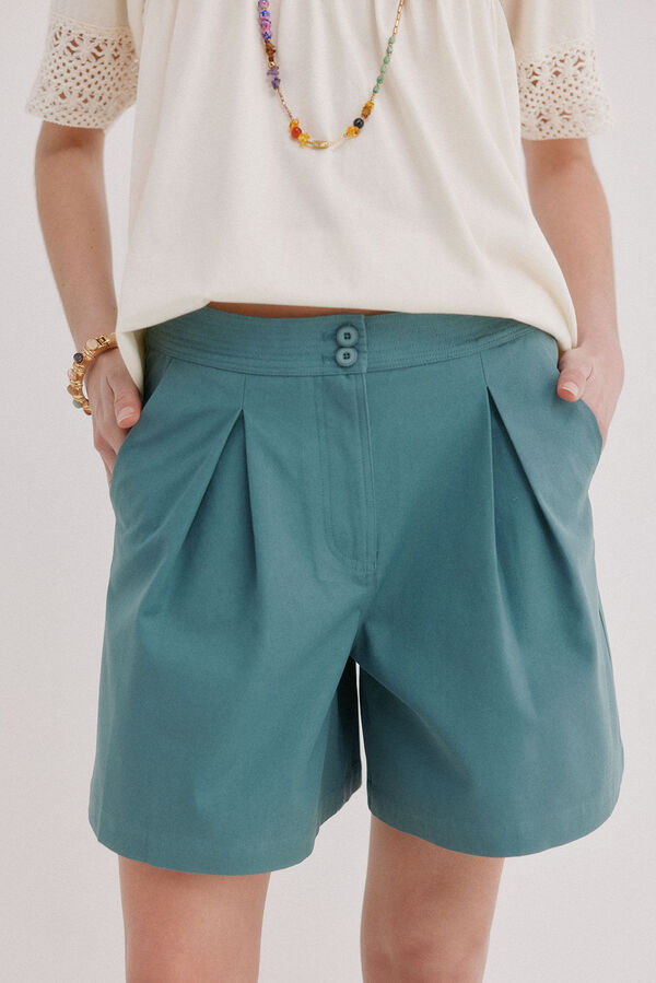 Hoss Intropia Bermuda curta Paulina Azul