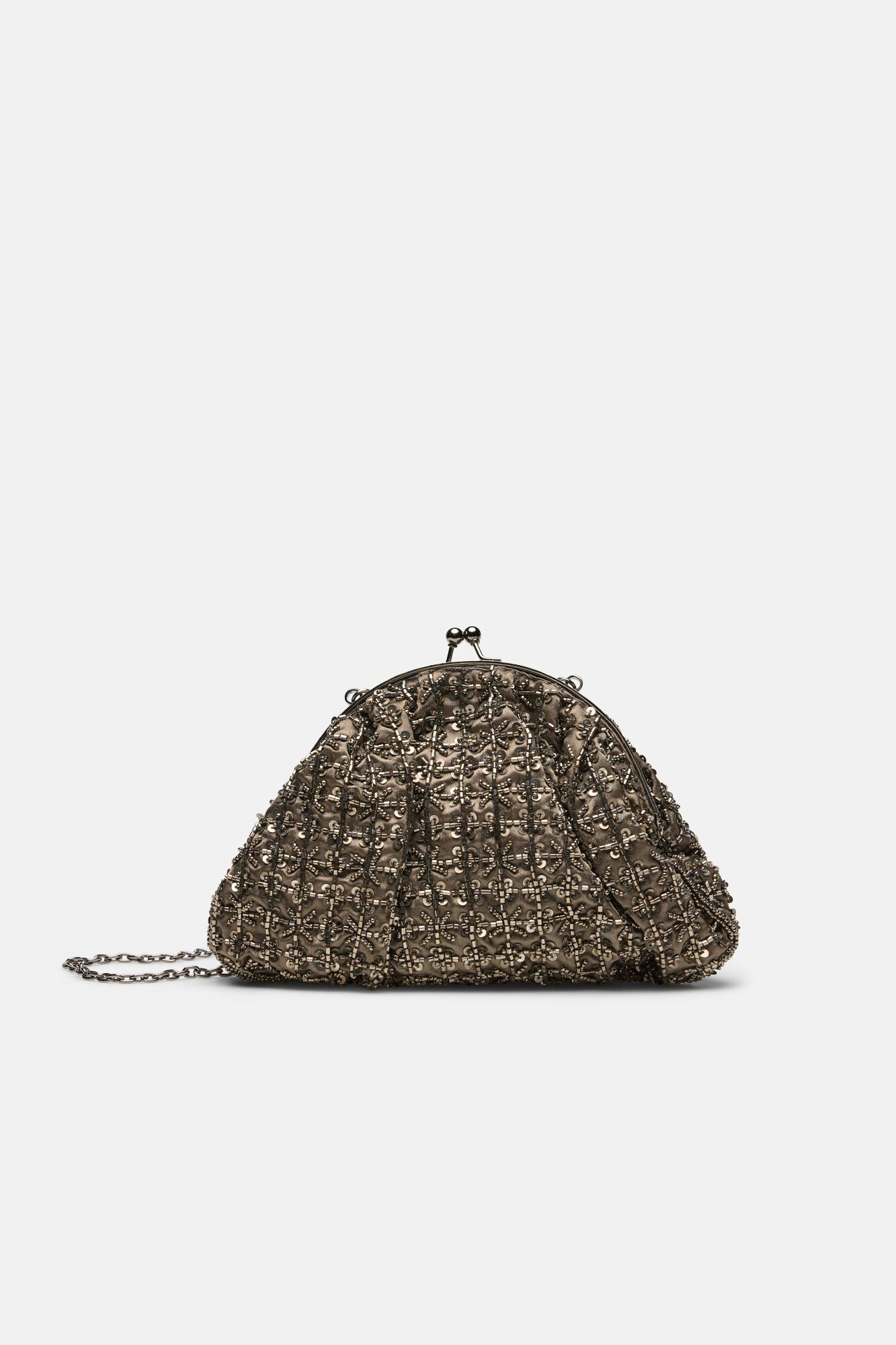 Hoss Intropia Nuria. Clutch bordado