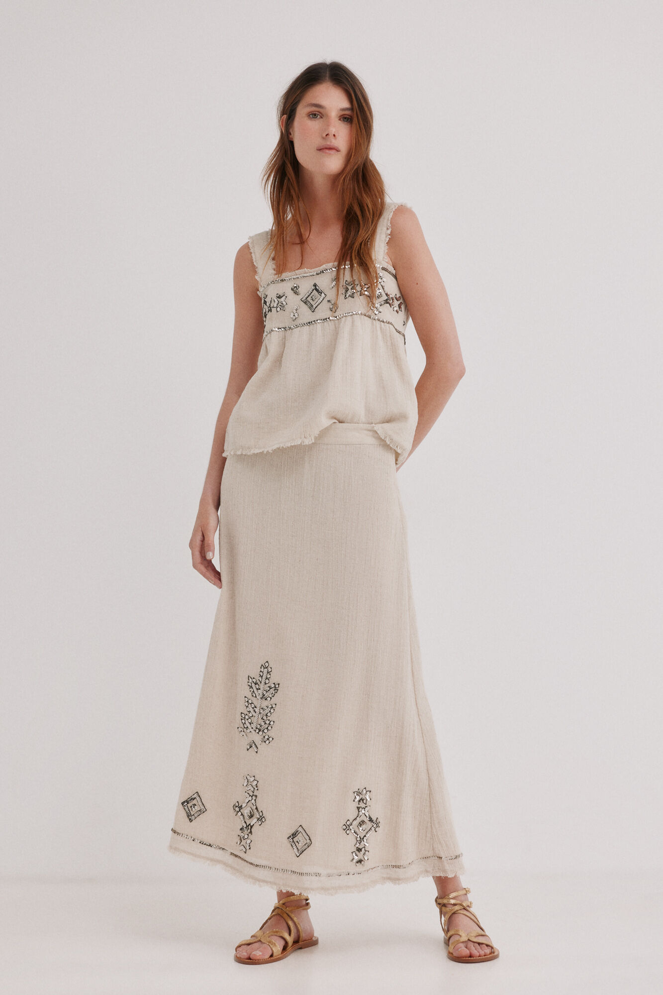Hoss Intropia Cassia. Blusa de al&ccedil;as