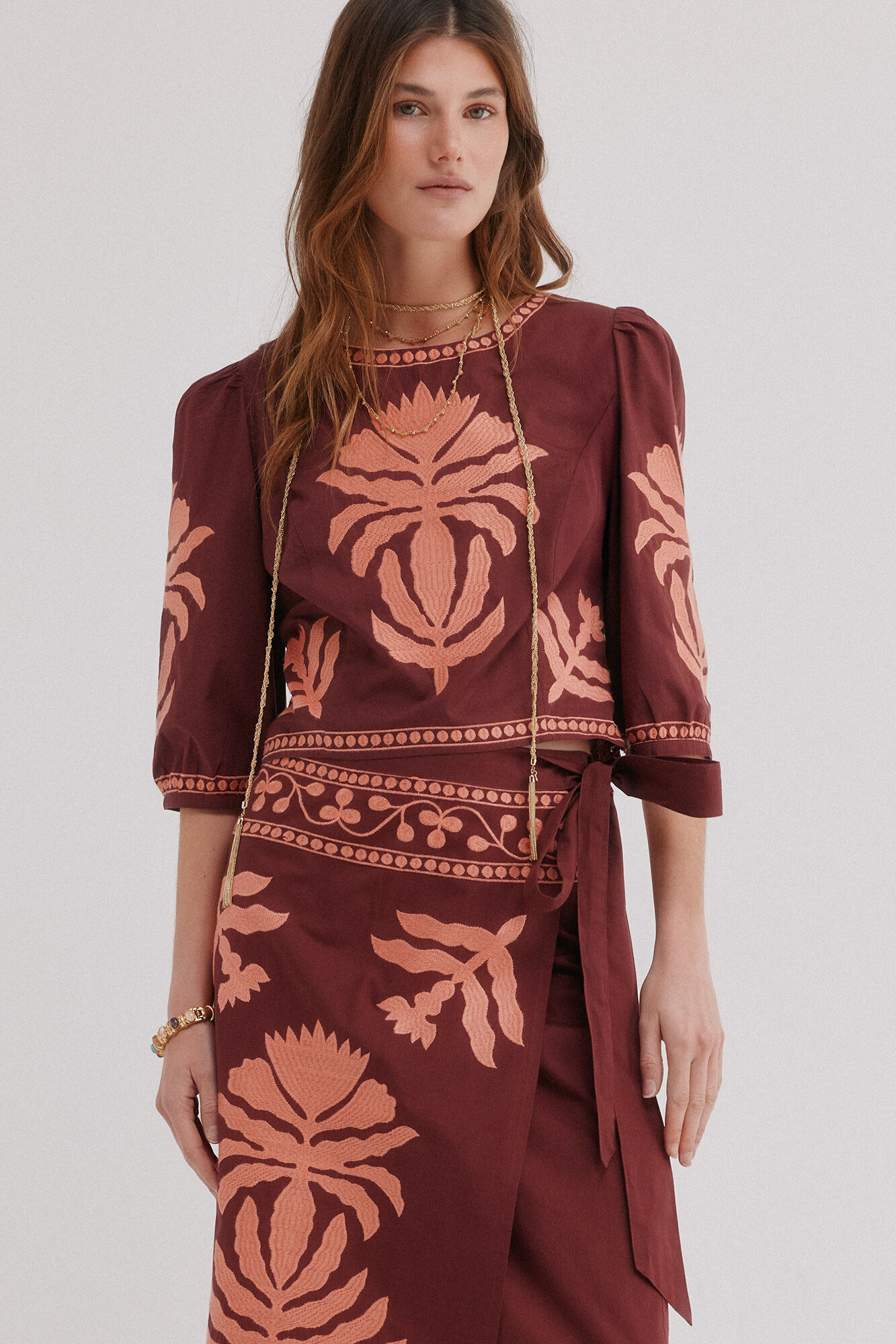 Hoss Intropia Guadalupe. Blusa de algod&atilde;o