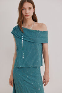 Hoss Intropia Catina.Top assim&eacute;trico 