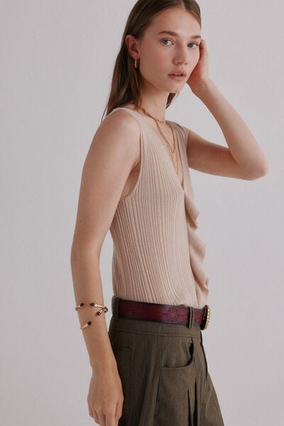 Hoss Intropia Nahia. Top con volante