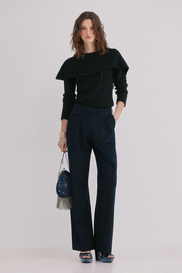 Hoss Intropia Izar. Jersey con capa Negro