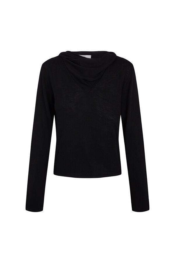 Hoss Intropia Iria.Jersey de punto Negro