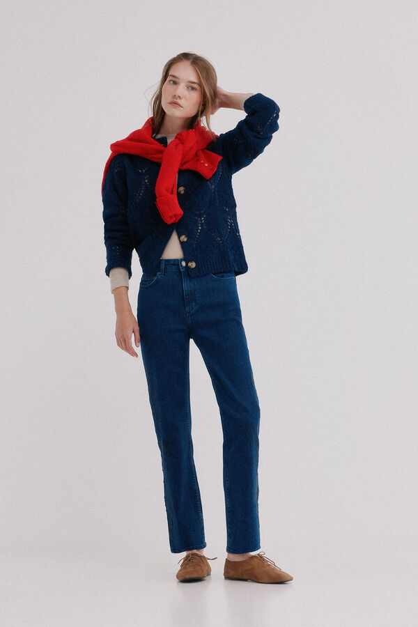 Hoss Intropia Bridgite. Jeans bootcut Azul