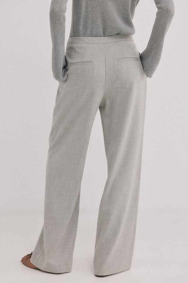 Hoss Intropia Bimba. Pantalones de traje Gris