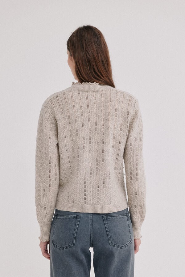 Hoss Intropia Ianthe. Jersey punto Marfil