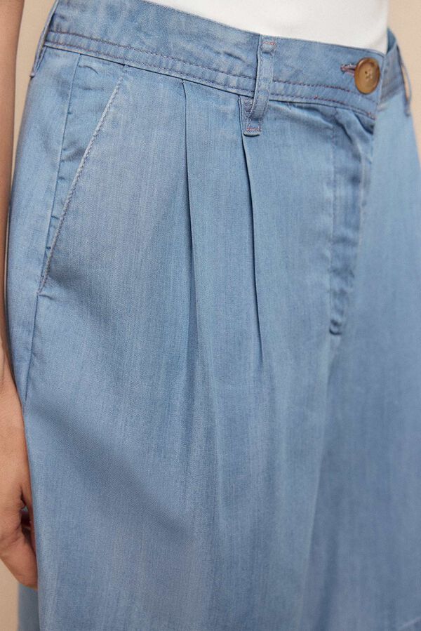 Hoss Intropia Bermuda fluída  Azul