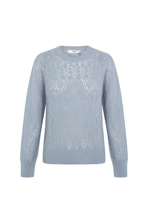 Hoss Intropia Ibbie. Jersey calado Azul