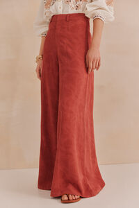 Hoss Intropia Pelia. Calça jacquard Vermelho