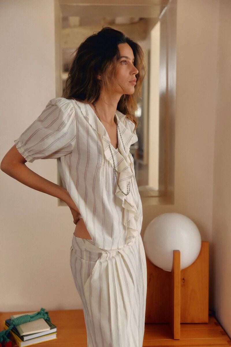 Hoss Intropia Camille. Blusa bordada