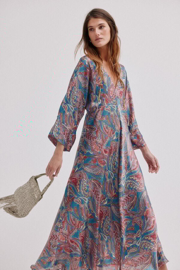 Hoss Intropia Luisa. Vestido estampado Multicolorido