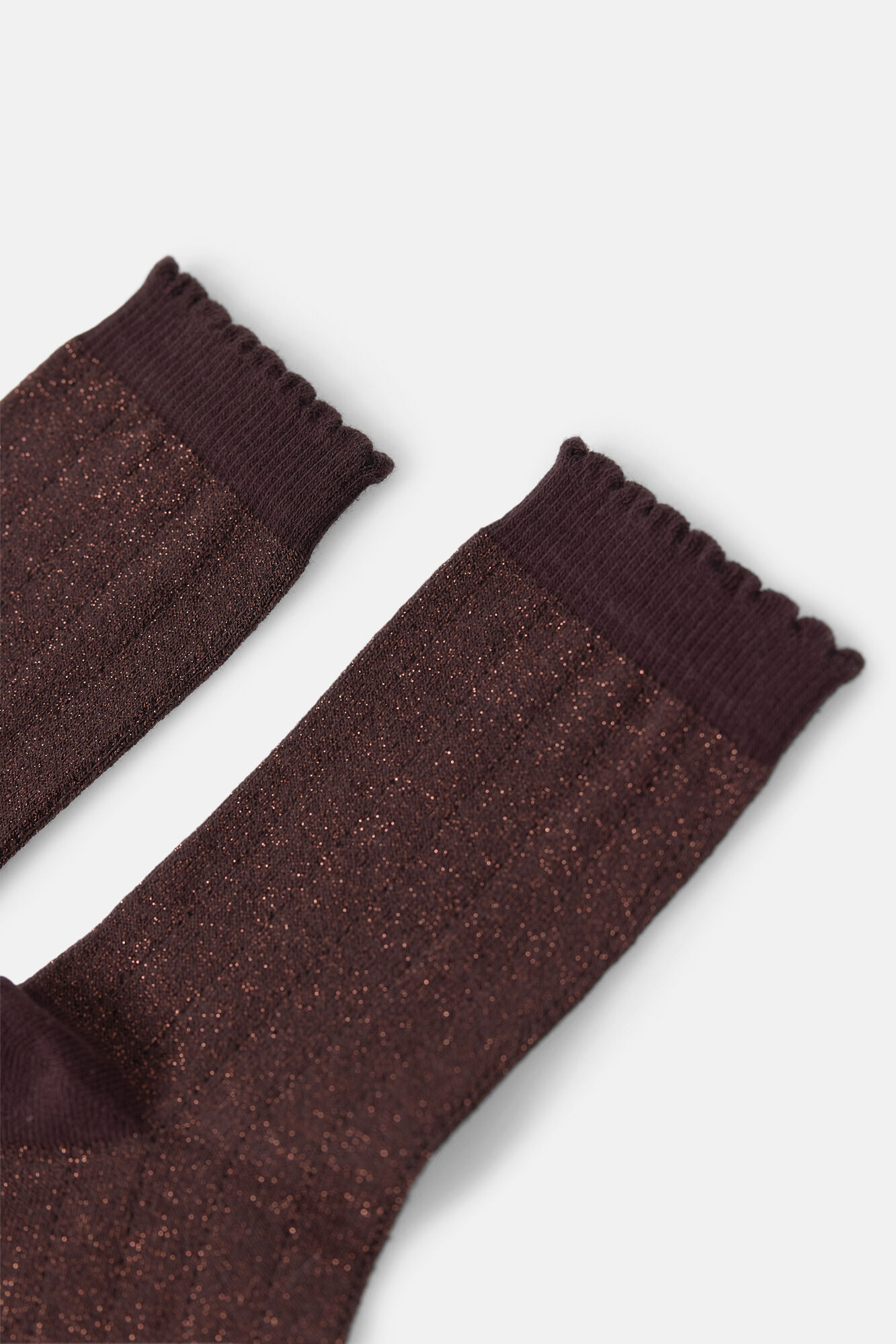 Hoss Intropia Leona. Calcetines algod&oacute;n de glitter