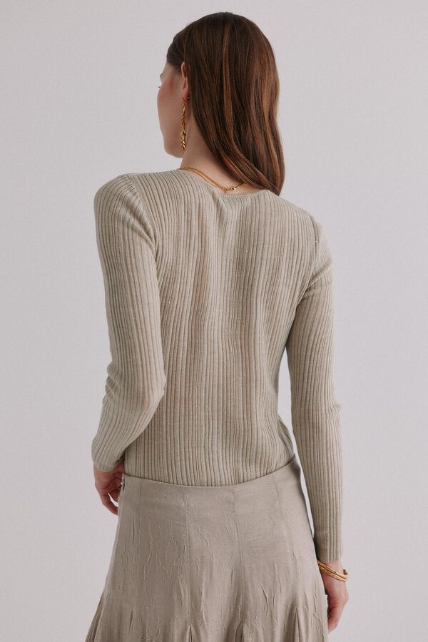 Hoss Intropia Nabila. Top com detalhe de nó Verde
