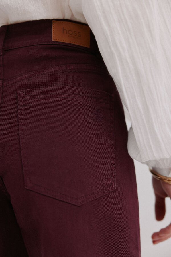 Hoss Intropia Bonnie. Calça jeans de perna larga Granada