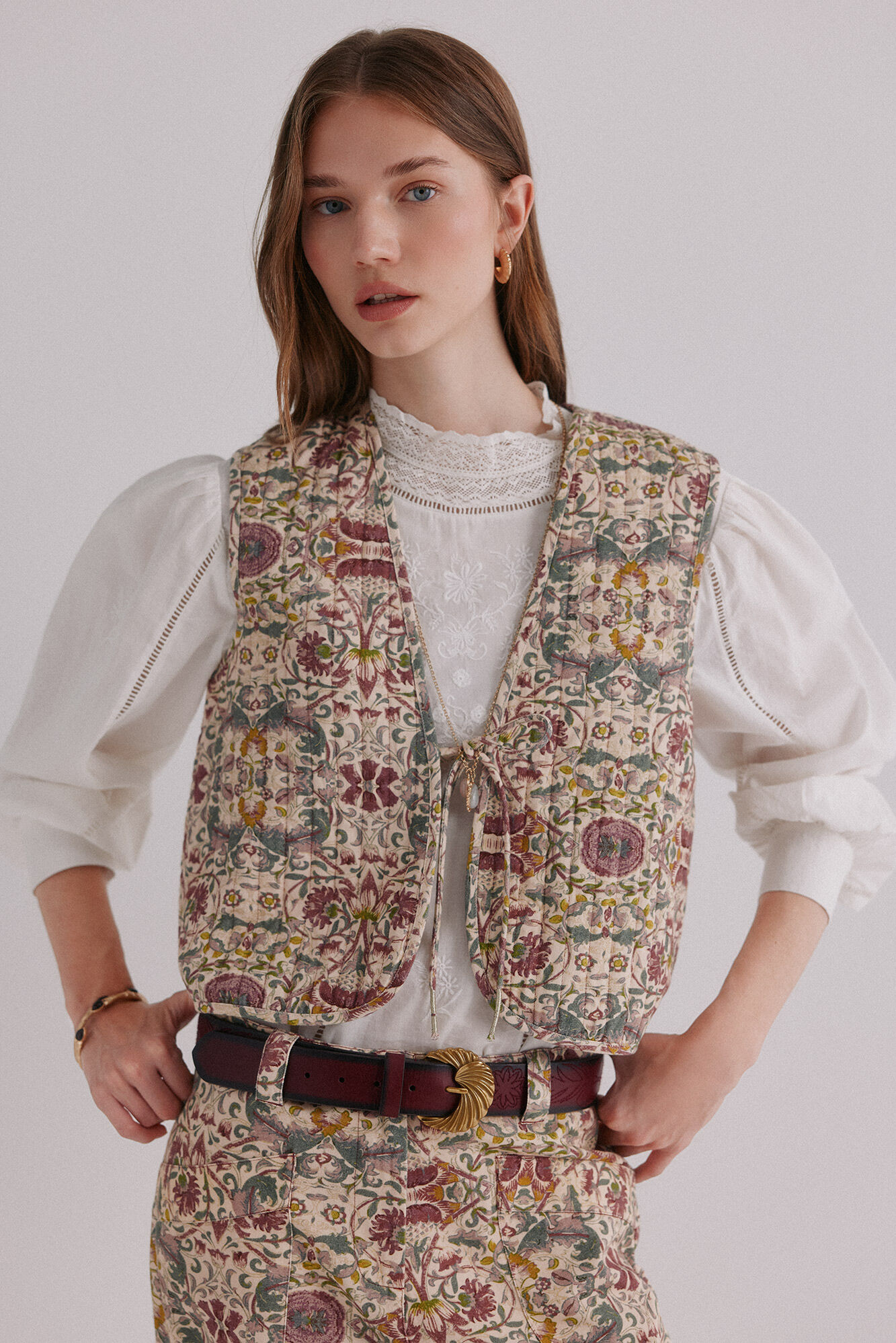 Hoss Intropia &Eacute;dith. Chaleco estampado