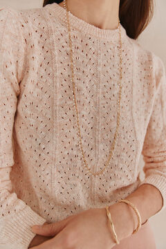 Hoss Intropia Saray. Jersey cuello redondo Rosa