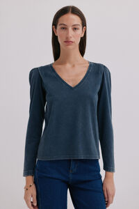 Hoss Intropia Monserrat. T-shirt efeito lavado