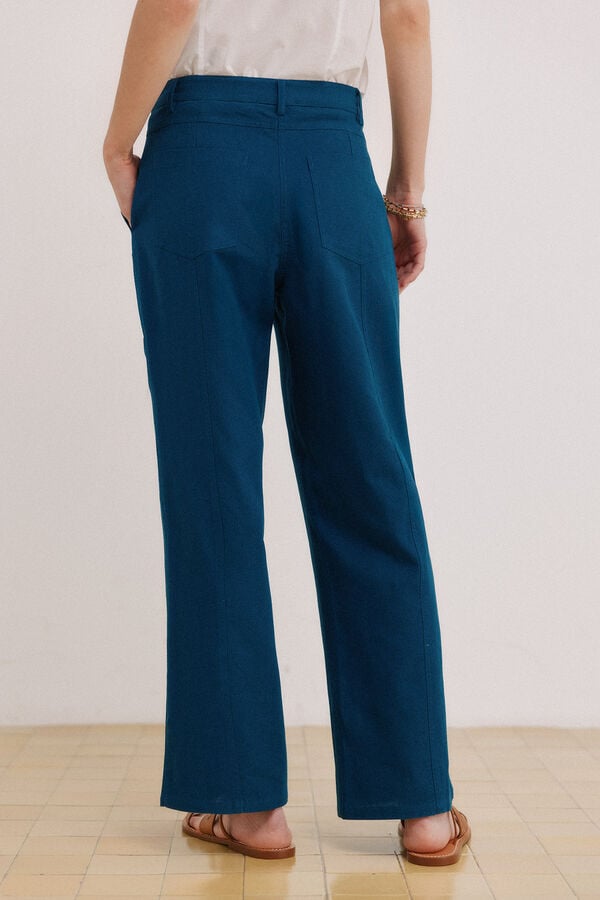 Hoss Intropia Pecks.Cal&ccedil;a bordada  Ecru