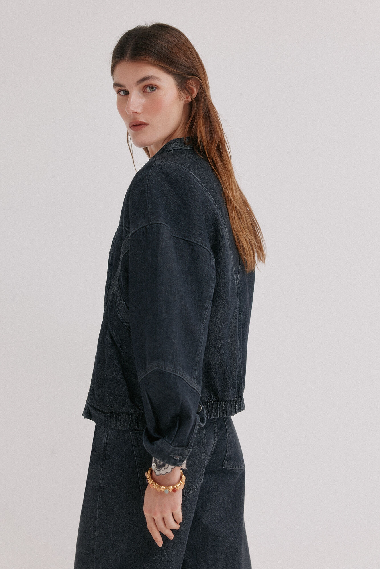 Hoss Intropia Erica. Casaco denim