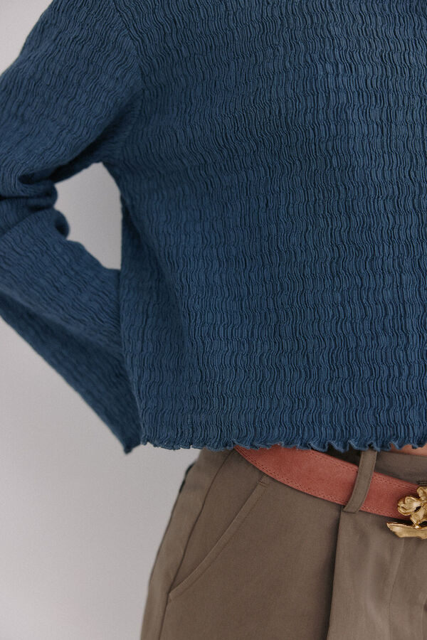 Hoss Intropia Maggie. Jersey calado Azul marino
