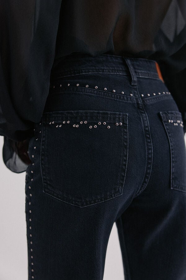 Hoss Intropia Babette. Jeans estruturado Azul