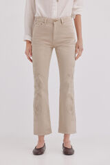 Hoss Intropia Betsy. Jeans bootcut Ecru