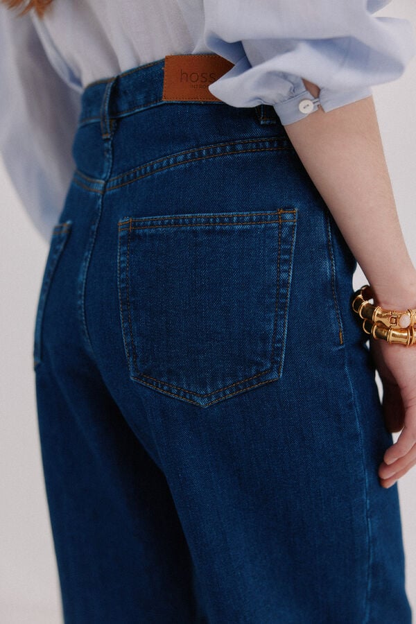 Hoss Intropia Bahiana. Jeans de perna larga Azul