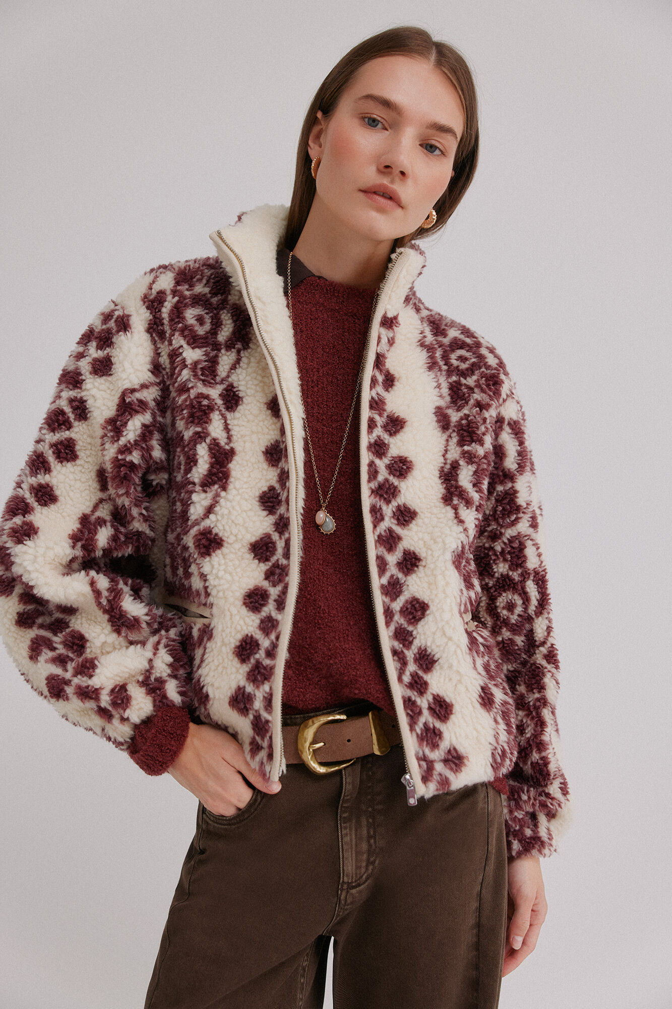 Hoss Intropia Dena. Deportiva estampada