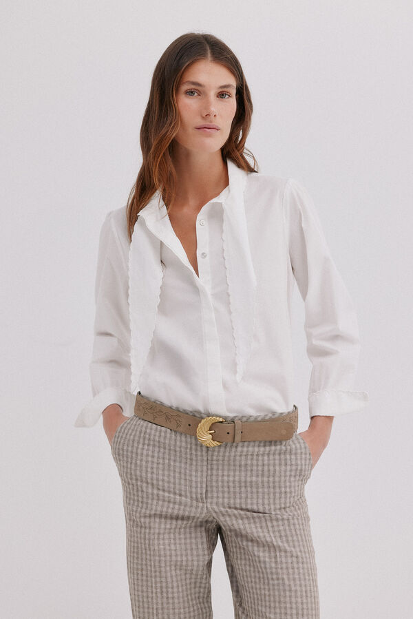 Hoss Intropia Caia. Blusa lazada Blanco