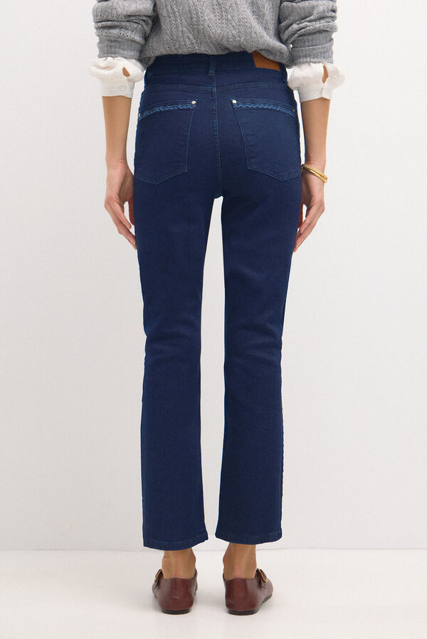 Hoss Intropia Ofira. Jeans con corte de bota Azul oscuro