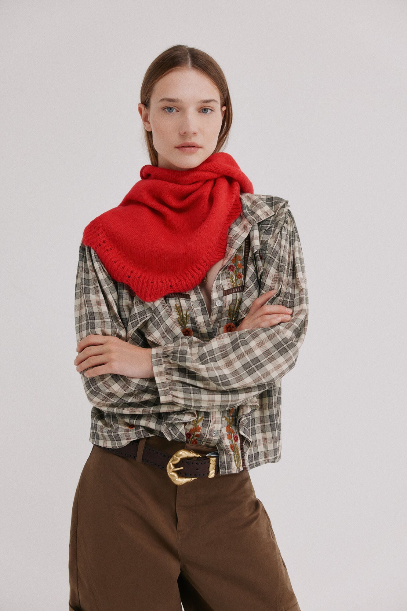 Hoss Intropia Lily. Chal de punto con ondas