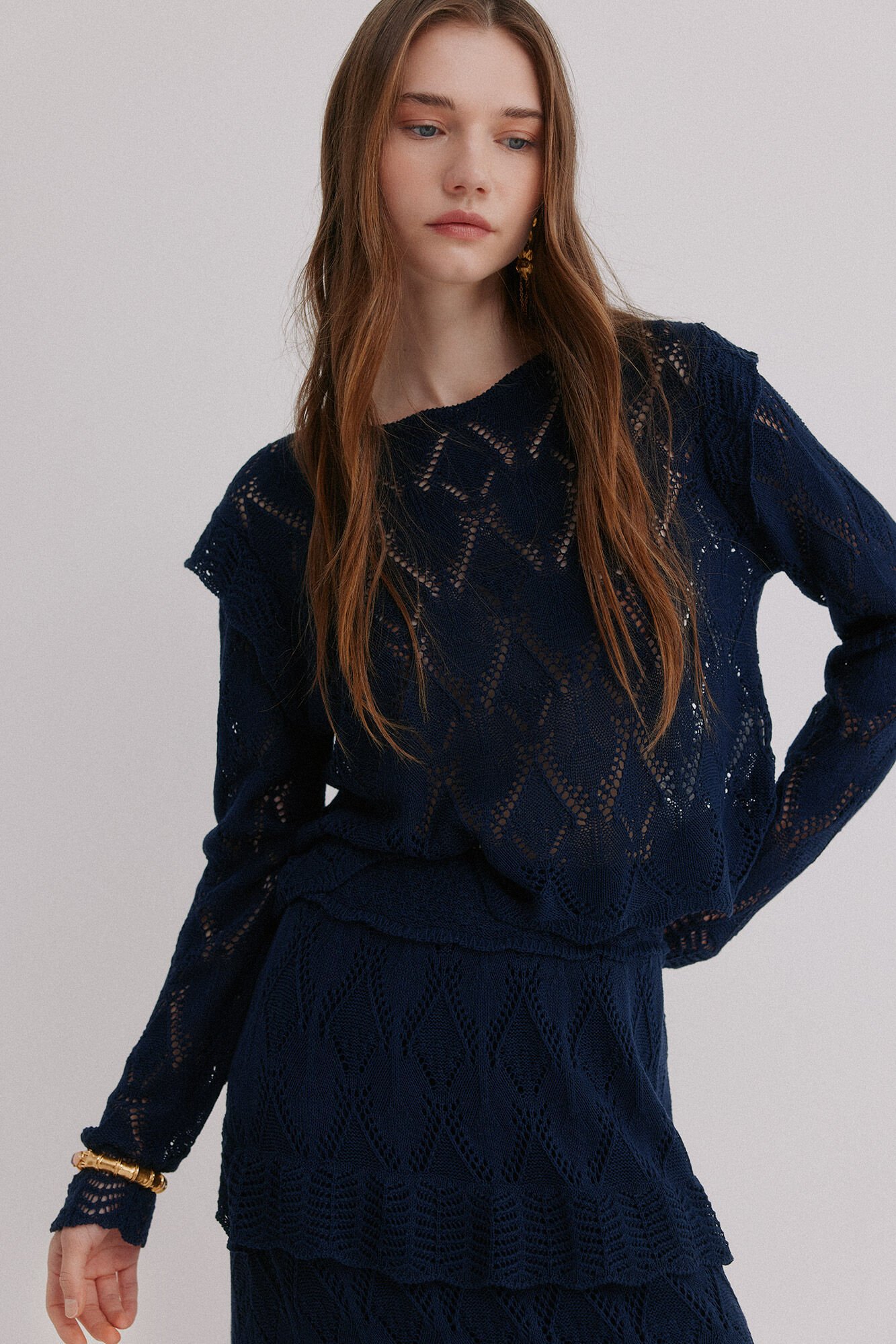 Hoss Intropia Iria. Top calado