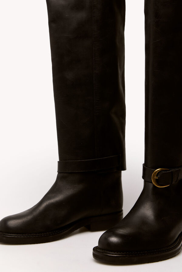 Hoss Intropia Marcela. Botas altas pele Preto