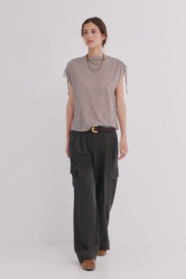Hoss Intropia Patricia. Cal&ccedil;a fluida Azul