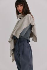 Hoss Intropia Nerea. Capa con lurex Kaki