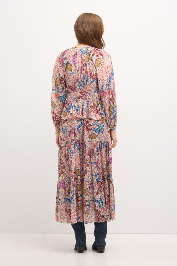Hoss Intropia Rigoberta. Vestido estampado. Multicolorido
