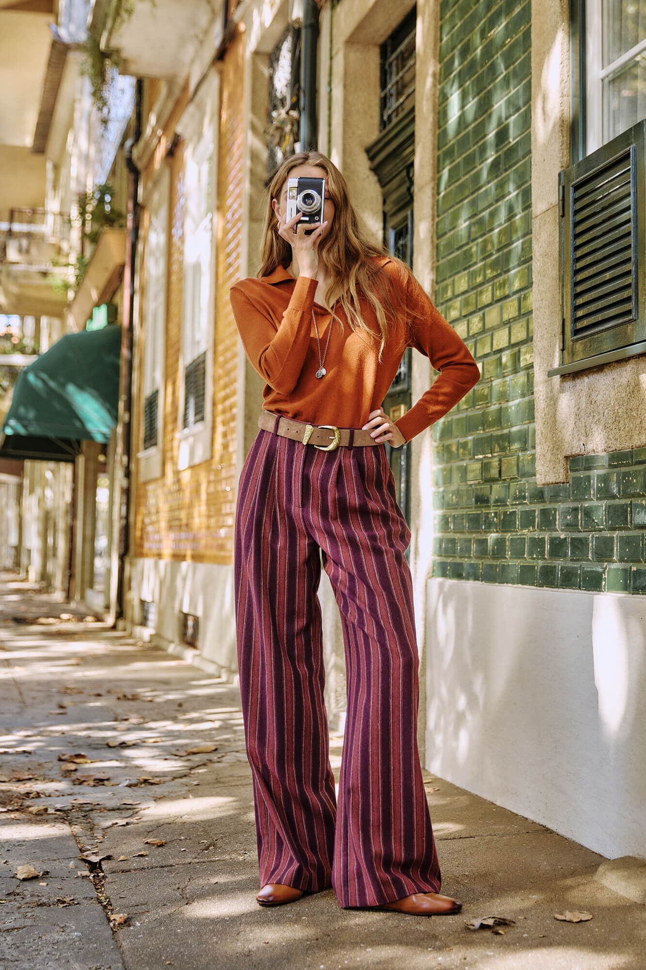 Hoss Intropia Pippa. Pantal&oacute;n a rayas